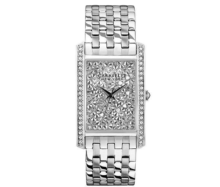 Caravelle New York Crystal Watch