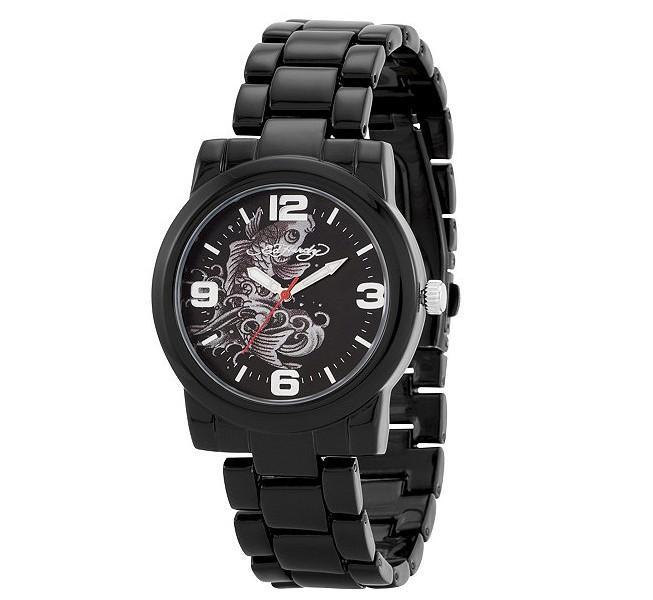 Ed Hardy Womens Cherish Black Watch