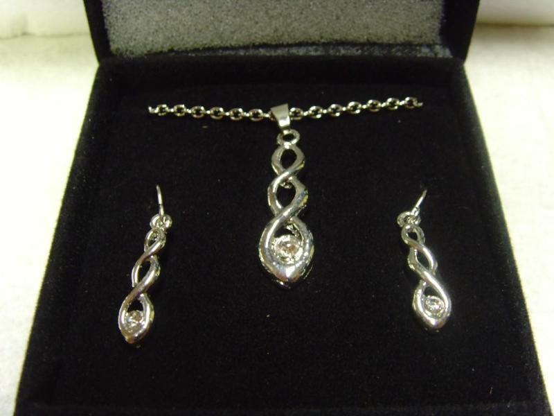 Pendant and Earring Set