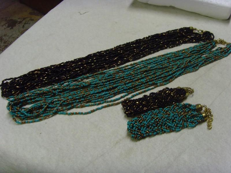 4 Piece Necklace & Bracelet Set