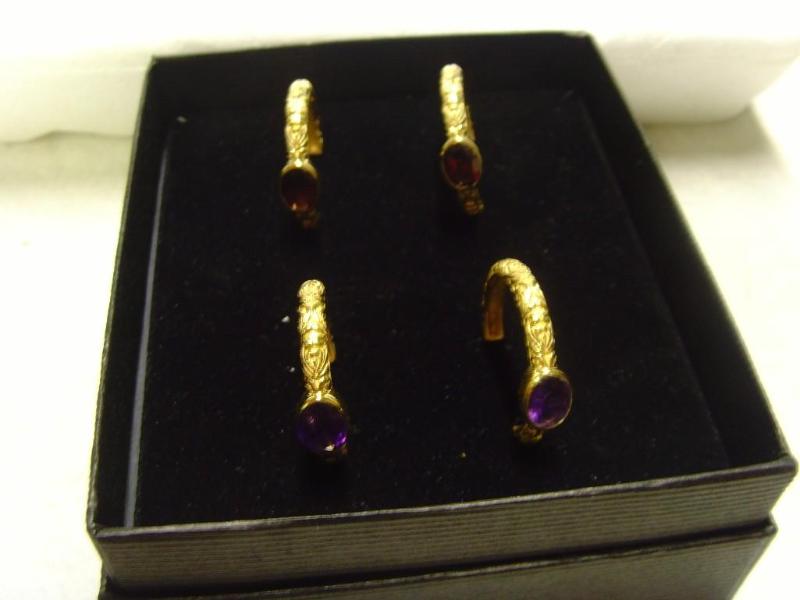 4 Piece Earring Set