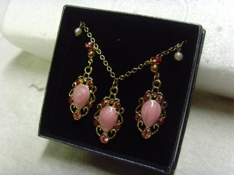 Pink Gemstone Necklace
