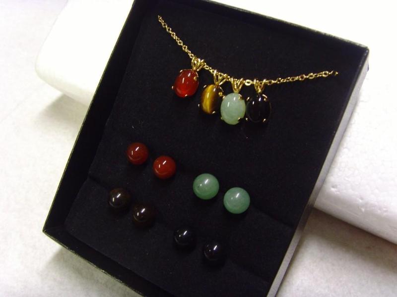 9 Piece Necklace and Earrings Set