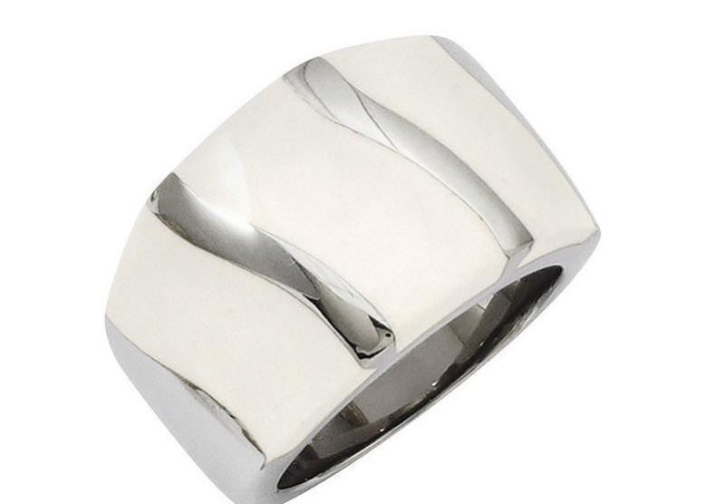 Chisel Stainless Steel Enamel Ring