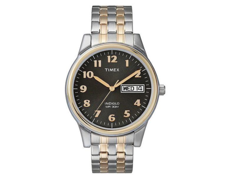 lot 20 image: Timex TwoTone Expansion Band Watch