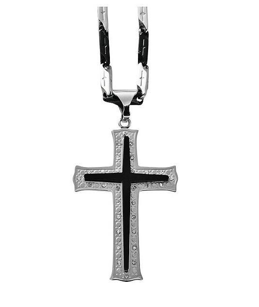 lot 26 image: Crystal Cross Pendant