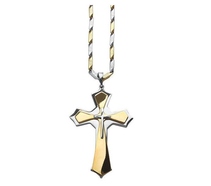 lot 27 image: Stainless Steel Cross Pendant