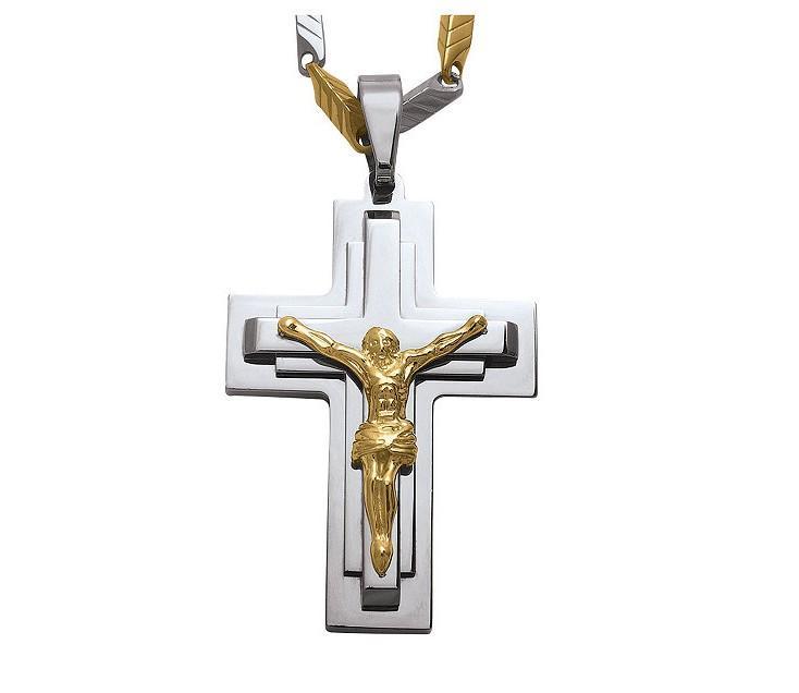lot 29 image: Stainless Steel Crucifix Pendant