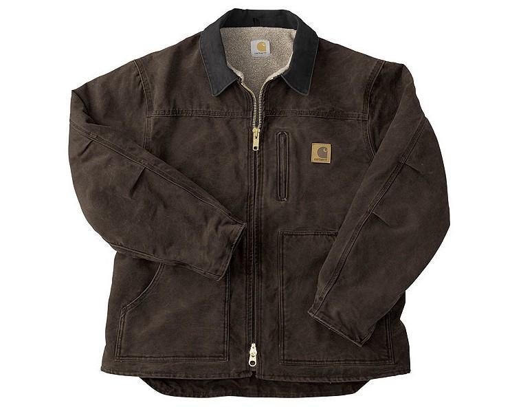 lot 48 image: Carhartt Sherpa Lined Ridge Coat