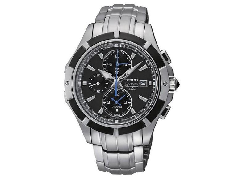 lot 7 image: Seiko Mens Chronograph Watch