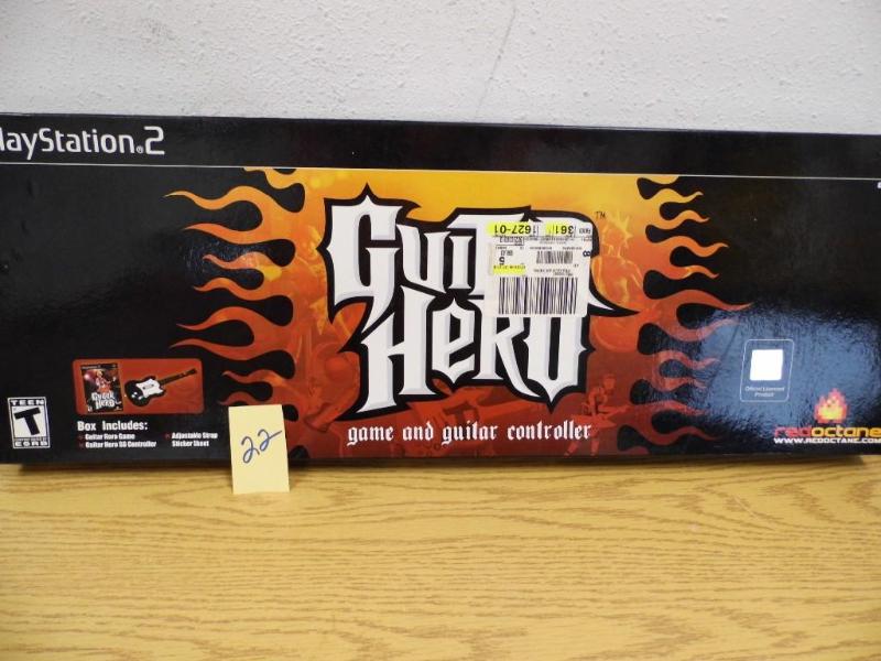 lot 22 image: PS2 Guitar Hero