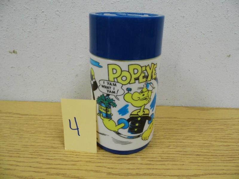 lot 4 image: Aladdin Thermal Bottle - Popeye 1980
