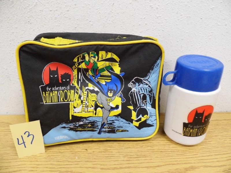 lot 43 image: atman & Robin Lunch Bag with Thermos