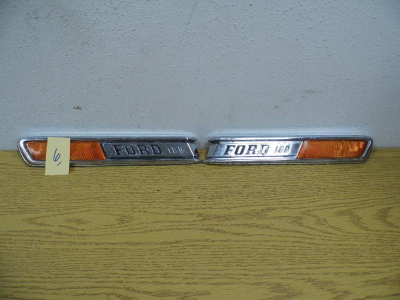 lot 6 image: Pair of Ford Emblems