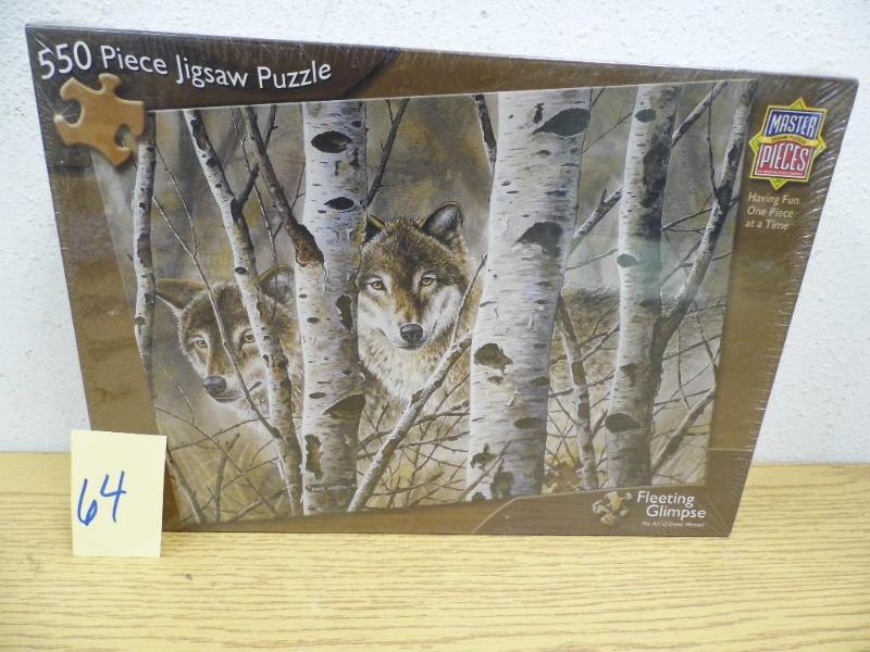 lot 64 image: New 550 Piece Jigsaw Puzzle