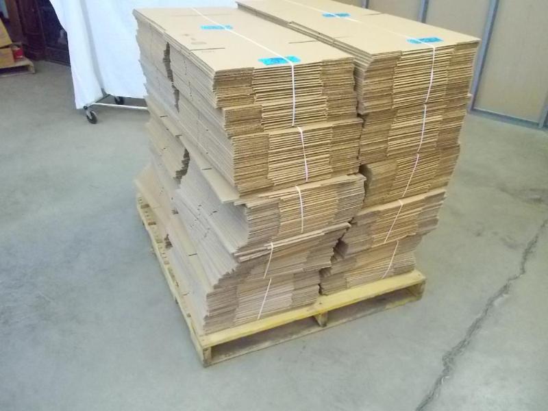 125 (5 bundles of 25) of new boxes ...