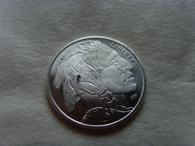 1 Ounce Silver Buffalo Round