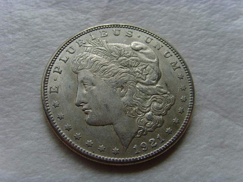 1921 S Silver Morgan Dollar