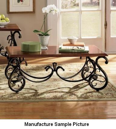 Oak Top Coffee Table -&nbspArtfull...