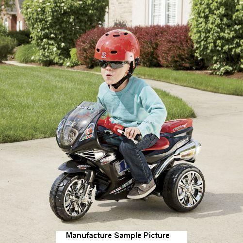 Black and Red Kids Three Wheel Ride...