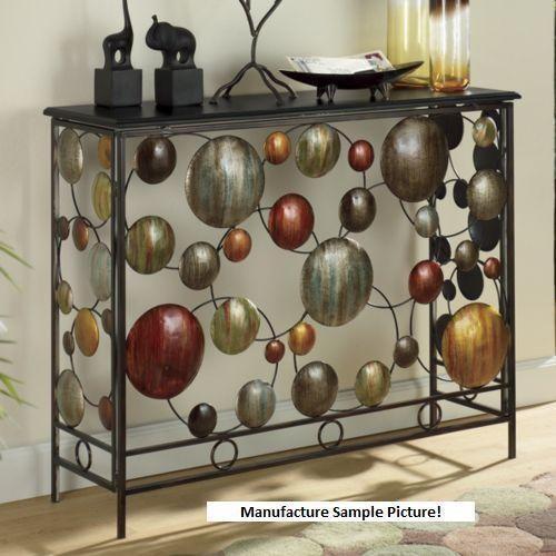Effervesce Circle Console Table - J...