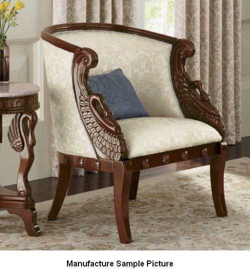 NEW Swan Chair - The ample carved s...