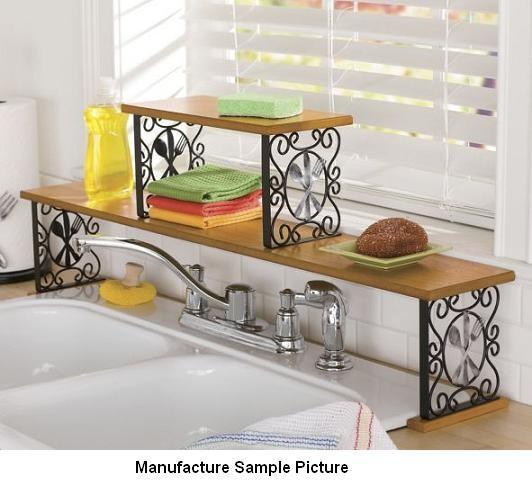 Two Tier Flatware Over the Sink She...