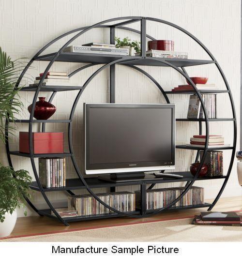 NEW Black Arch Entertainment Center...