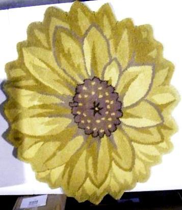 Sunflower Rug - 32&quot x 27&quot...