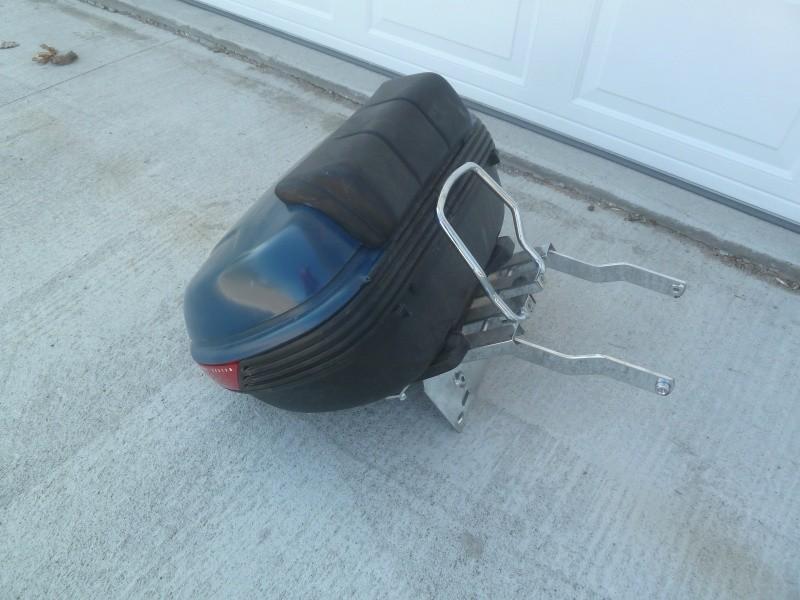 lot 19 image: Motor cycle trunk attachment Monok...