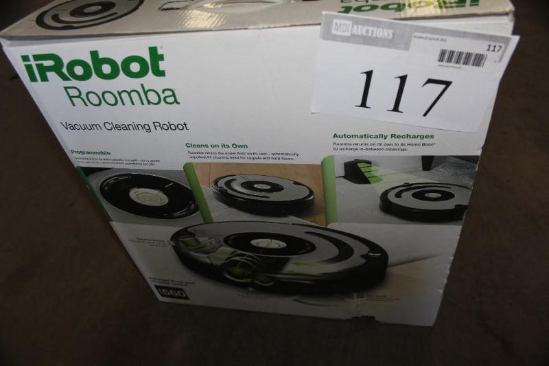 lot 117 image: iRobot, Roomba, Automatic Vacuum Cl...
