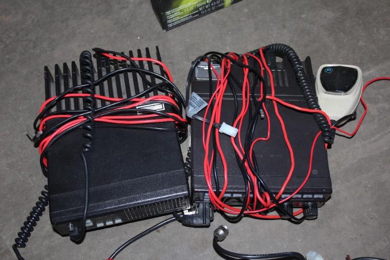 lot 141 image: Lot of (2) CB Radios (1) Motorola,...