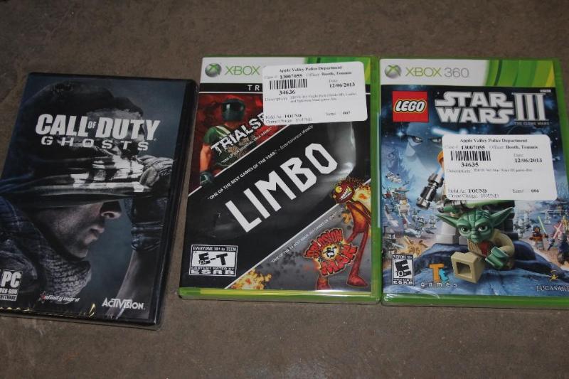 lot 150 image: Lot of (3) Games (1) X-Box 360 Le...