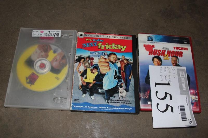 lot 155 image: Lot of (3) Movies (1) House Party,...