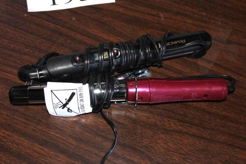 lot 193 image: Lot of (2) Remington Hair Curlers...