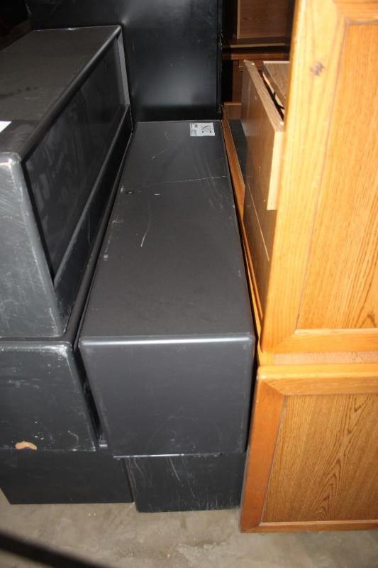lot 208 image: Lot of (3) Metal, Cabinets, with Lo...