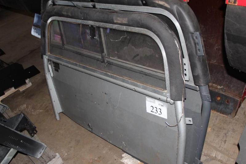 lot 233 image: Lot of (2) Squad Car Dividers. This...