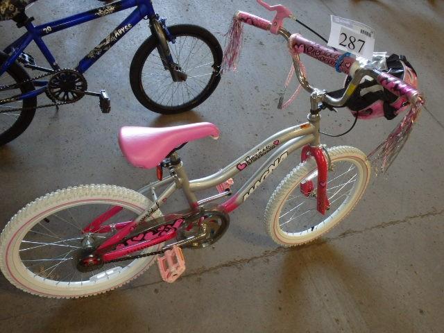 lot 287 image: Magna Bicycle, Girls, Pink Frame, ...