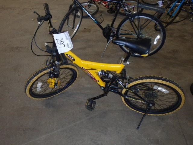 lot 297 image: Kent Bicycle, Childrens 7 Speed, Y...