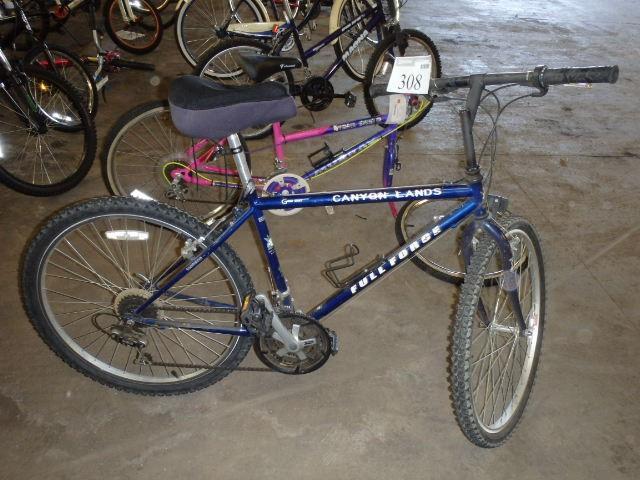 lot 308 image: Full Force Bicycle, Mens 21 Speed ...