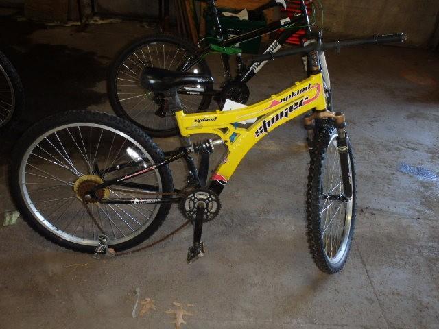 lot 317 image: Upland Bicycle, MT Bike, Yellow Fra...