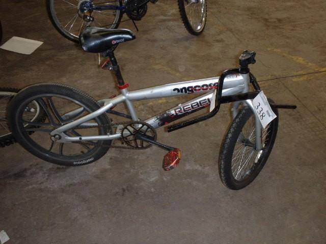 lot 338 image: Mongoose, Rebel Bicycle, Silver Fra...