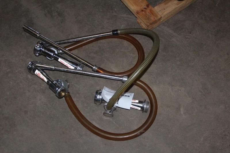 lot 41 image: Lot of (3) Akron Brass Brand Firefi...