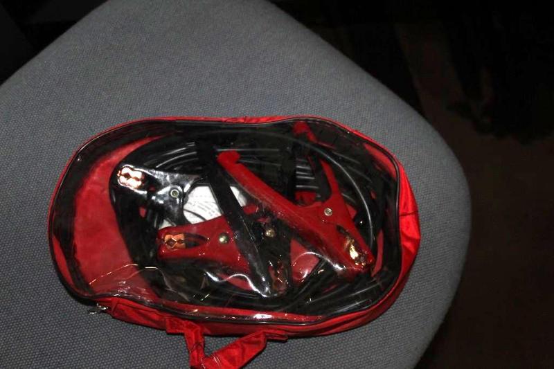 lot 60 image: Jumper Cables with bag...