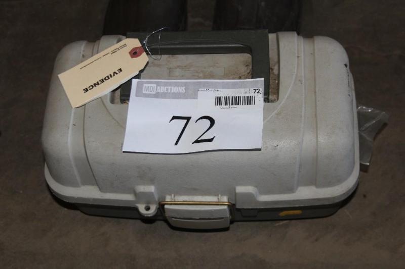 lot 72 image: Tackle Box, Dual Level, Pull out Bo...