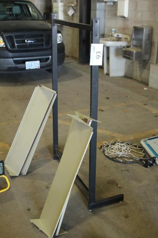 lot 93 image: Disassembled Magazine Rack&nbspShe...