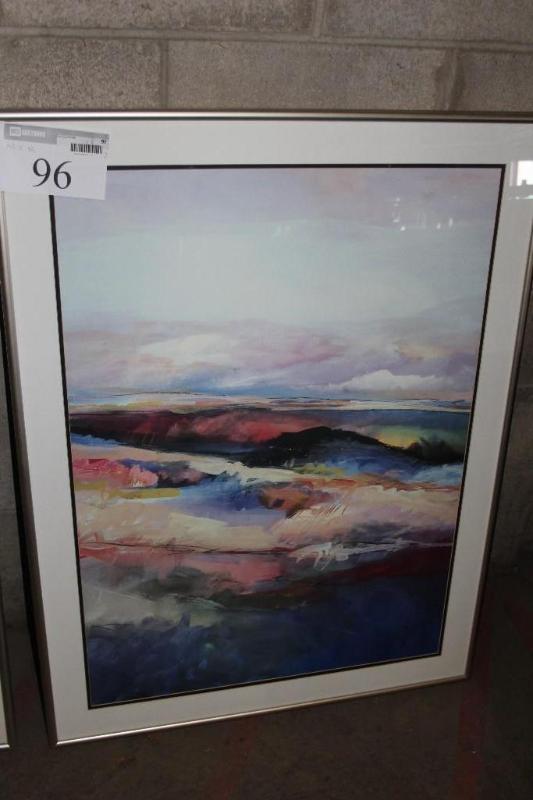 lot 96 image: Abstract Painting of Landscape, 31 ...