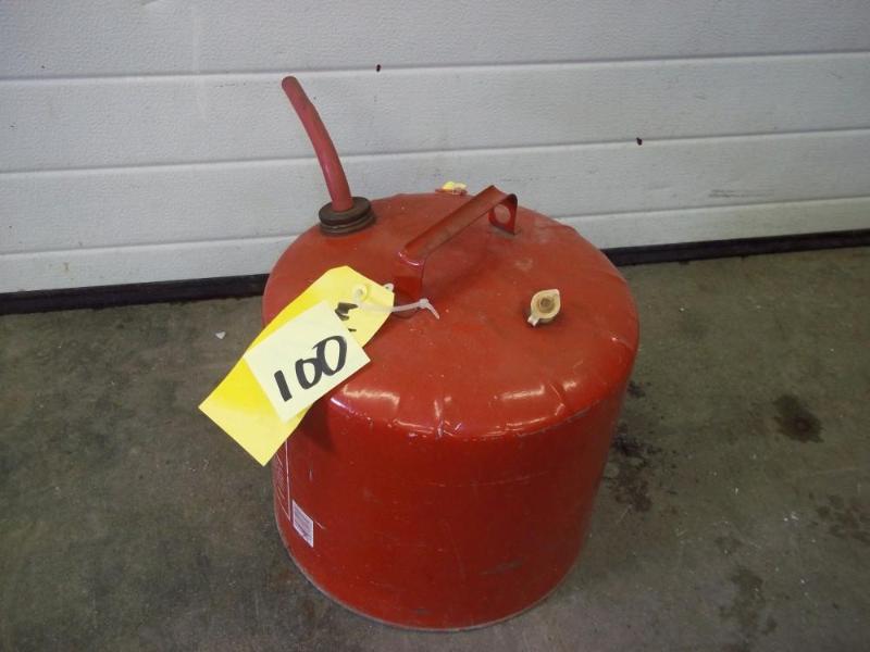 5 Gallon Metal Boat Gas Can...