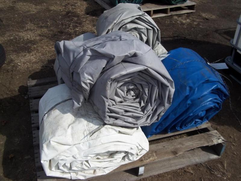 5 Boat Canopy Tarps Damaged...