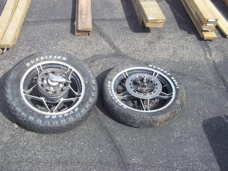 Pair Dunlop K291T Qualifier Motorcy...